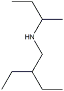 butan-2-yl(2-ethylbutyl)amine Struktur
