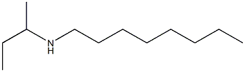 butan-2-yl(octyl)amine,,结构式