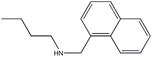butyl(naphthalen-1-ylmethyl)amine,,结构式