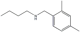 butyl[(2,4-dimethylphenyl)methyl]amine 化学構造式