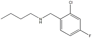 butyl[(2-chloro-4-fluorophenyl)methyl]amine Struktur