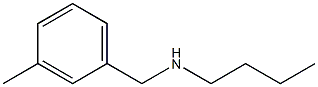 butyl[(3-methylphenyl)methyl]amine 结构式