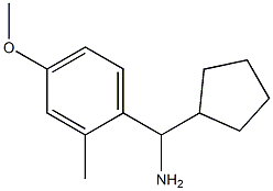 cyclopentyl(4-methoxy-2-methylphenyl)methanamine
