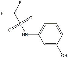 difluoro-N-(3-hydroxyphenyl)methanesulfonamide