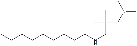 dimethyl({2-methyl-2-[(nonylamino)methyl]propyl})amine 结构式