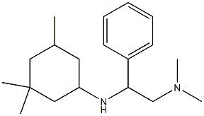 dimethyl({2-phenyl-2-[(3,3,5-trimethylcyclohexyl)amino]ethyl})amine|
