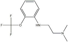 dimethyl(2-{[2-(trifluoromethoxy)phenyl]amino}ethyl)amine