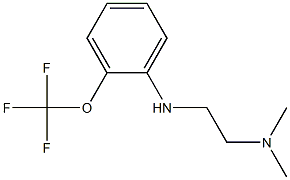 dimethyl(2-{[2-(trifluoromethoxy)phenyl]amino}ethyl)amine|