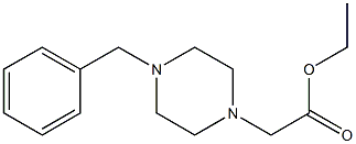 ethyl 2-(4-benzylpiperazin-1-yl)acetate Structure