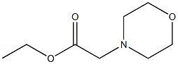 ethyl 2-(morpholin-4-yl)acetate 化学構造式