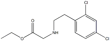  ethyl 2-{[2-(2,4-dichlorophenyl)ethyl]amino}acetate