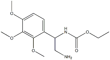 ethyl 2-amino-1-(2,3,4-trimethoxyphenyl)ethylcarbamate|