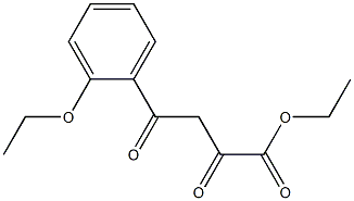 ethyl 4-(2-ethoxyphenyl)-2,4-dioxobutanoate 化学構造式