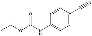 ethyl 4-cyanophenylcarbamate,,结构式