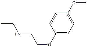 ethyl[2-(4-methoxyphenoxy)ethyl]amine Structure