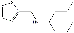 heptan-4-yl(thiophen-2-ylmethyl)amine,,结构式