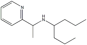 heptan-4-yl[1-(pyridin-2-yl)ethyl]amine 化学構造式