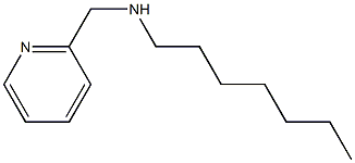 heptyl(pyridin-2-ylmethyl)amine 结构式