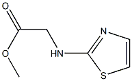 methyl 2-(1,3-thiazol-2-ylamino)acetate Struktur