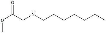  methyl 2-(heptylamino)acetate