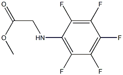  methyl 2-[(2,3,4,5,6-pentafluorophenyl)amino]acetate