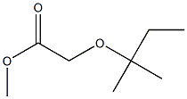 methyl 2-[(2-methylbutan-2-yl)oxy]acetate Struktur