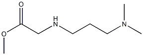 methyl 2-{[3-(dimethylamino)propyl]amino}acetate Structure