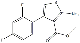 methyl 2-amino-4-(2,4-difluorophenyl)thiophene-3-carboxylate