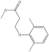 methyl 3-(2,6-dimethylphenoxy)propanoate Structure