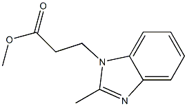 methyl 3-(2-methyl-1H-1,3-benzodiazol-1-yl)propanoate