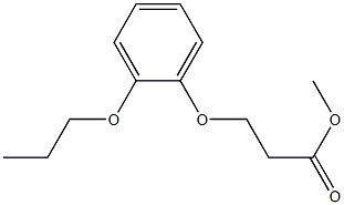  methyl 3-(2-propoxyphenoxy)propanoate