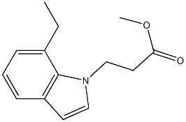  methyl 3-(7-ethyl-1H-indol-1-yl)propanoate