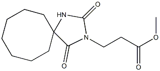 methyl 3-{2,4-dioxo-1,3-diazaspiro[4.7]dodecan-3-yl}propanoate