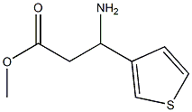 methyl 3-amino-3-(thiophen-3-yl)propanoate