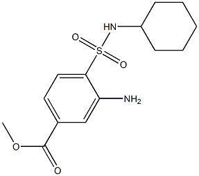 methyl 3-amino-4-(cyclohexylsulfamoyl)benzoate