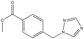 methyl 4-(1H-1,2,4-triazol-1-ylmethyl)benzoate Structure