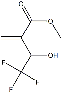 methyl 4,4,4-trifluoro-3-hydroxy-2-methylidenebutanoate,,结构式