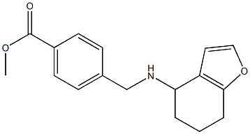 methyl 4-[(4,5,6,7-tetrahydro-1-benzofuran-4-ylamino)methyl]benzoate|