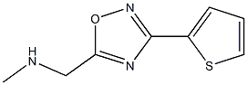 methyl({[3-(thiophen-2-yl)-1,2,4-oxadiazol-5-yl]methyl})amine|methyl({[3-(thiophen-2-yl)-1,2,4-oxadiazol-5-yl]methyl})amine