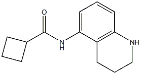 N-(1,2,3,4-tetrahydroquinolin-5-yl)cyclobutanecarboxamide