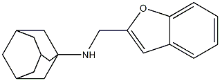 N-(1-benzofuran-2-ylmethyl)adamantan-1-amine Structure