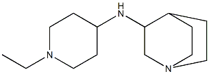 N-(1-ethylpiperidin-4-yl)-1-azabicyclo[2.2.2]octan-3-amine Struktur
