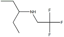 N-(1-ethylpropyl)-N-(2,2,2-trifluoroethyl)amine Structure