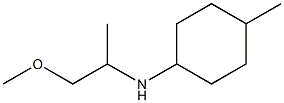 N-(1-methoxypropan-2-yl)-4-methylcyclohexan-1-amine,,结构式