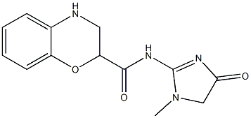 N-(1-methyl-4-oxo-4,5-dihydro-1H-imidazol-2-yl)-3,4-dihydro-2H-1,4-benzoxazine-2-carboxamide