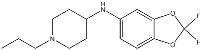 N-(2,2-difluoro-2H-1,3-benzodioxol-5-yl)-1-propylpiperidin-4-amine