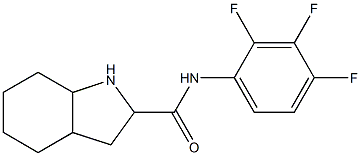 N-(2,3,4-trifluorophenyl)octahydro-1H-indole-2-carboxamide|