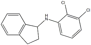 N-(2,3-dichlorophenyl)-2,3-dihydro-1H-inden-1-amine Structure