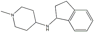 N-(2,3-dihydro-1H-inden-1-yl)-1-methylpiperidin-4-amine Structure