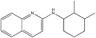 N-(2,3-dimethylcyclohexyl)quinolin-2-amine Structure